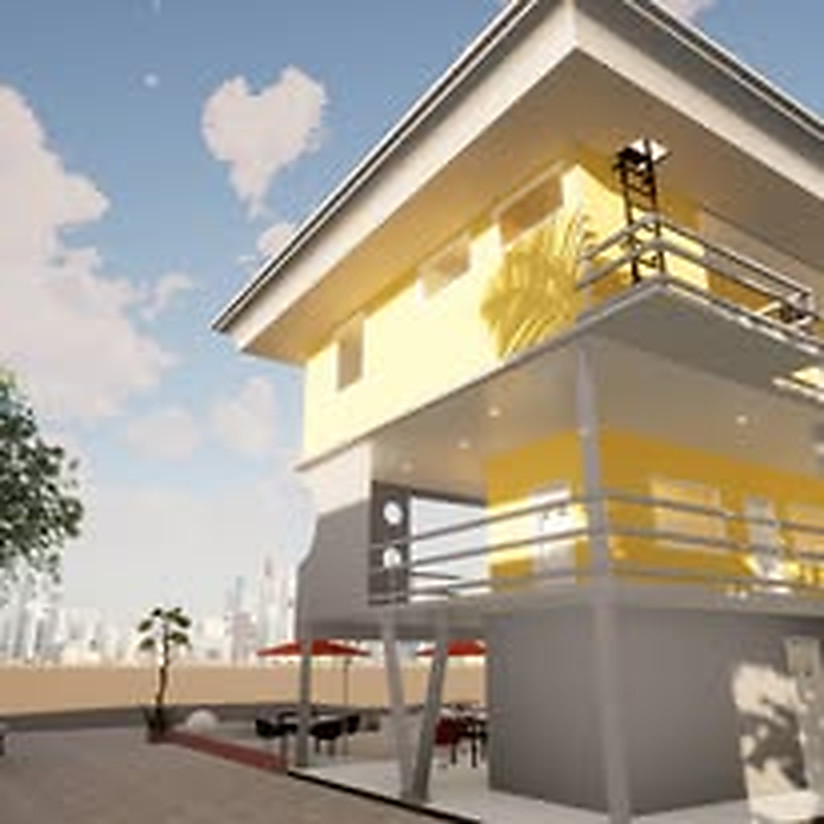 Rendu 3D bâtiment